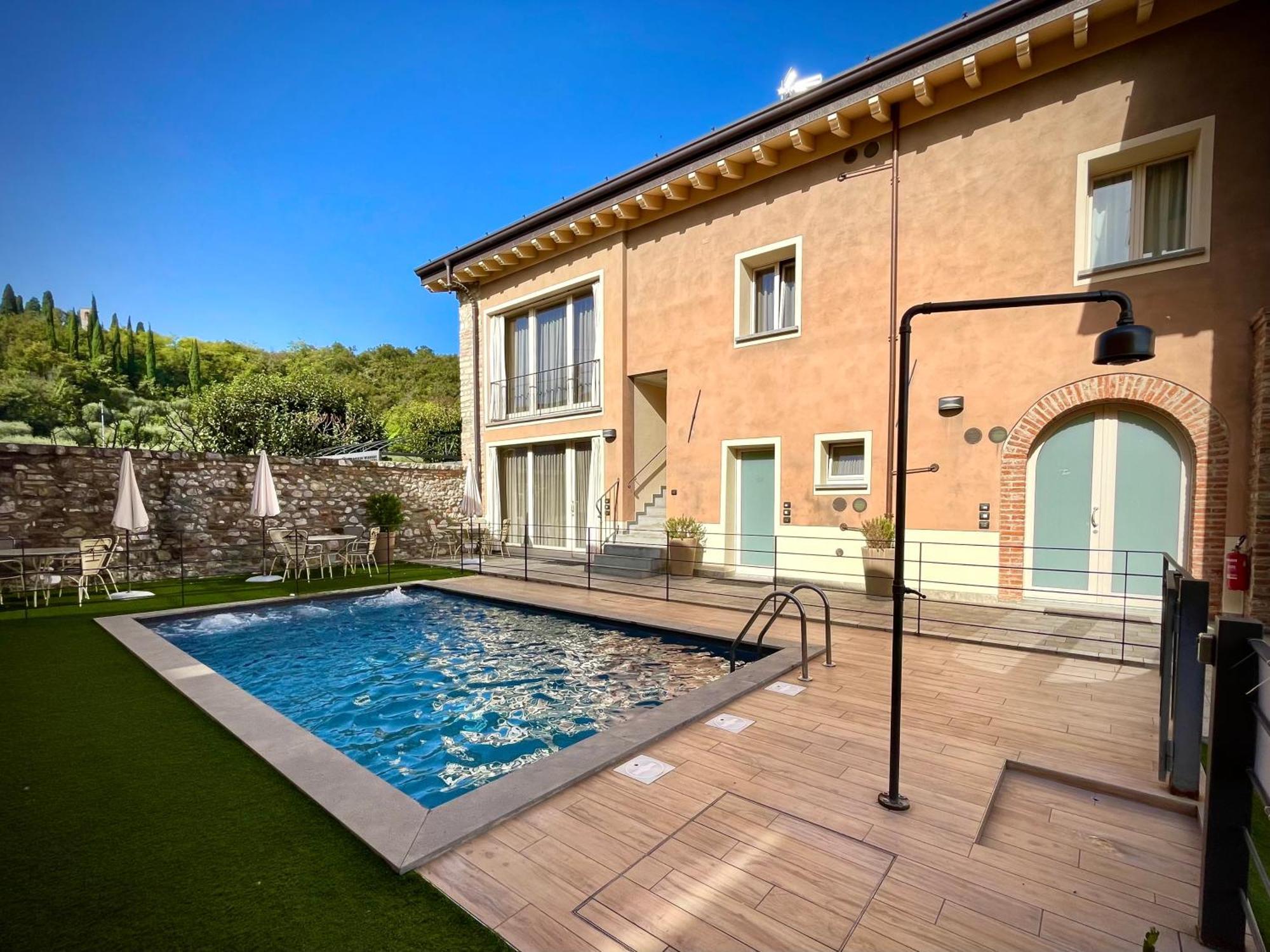Villa Fontanelle Gardapartments 波尔佩纳泽德尔加尔达 外观 照片