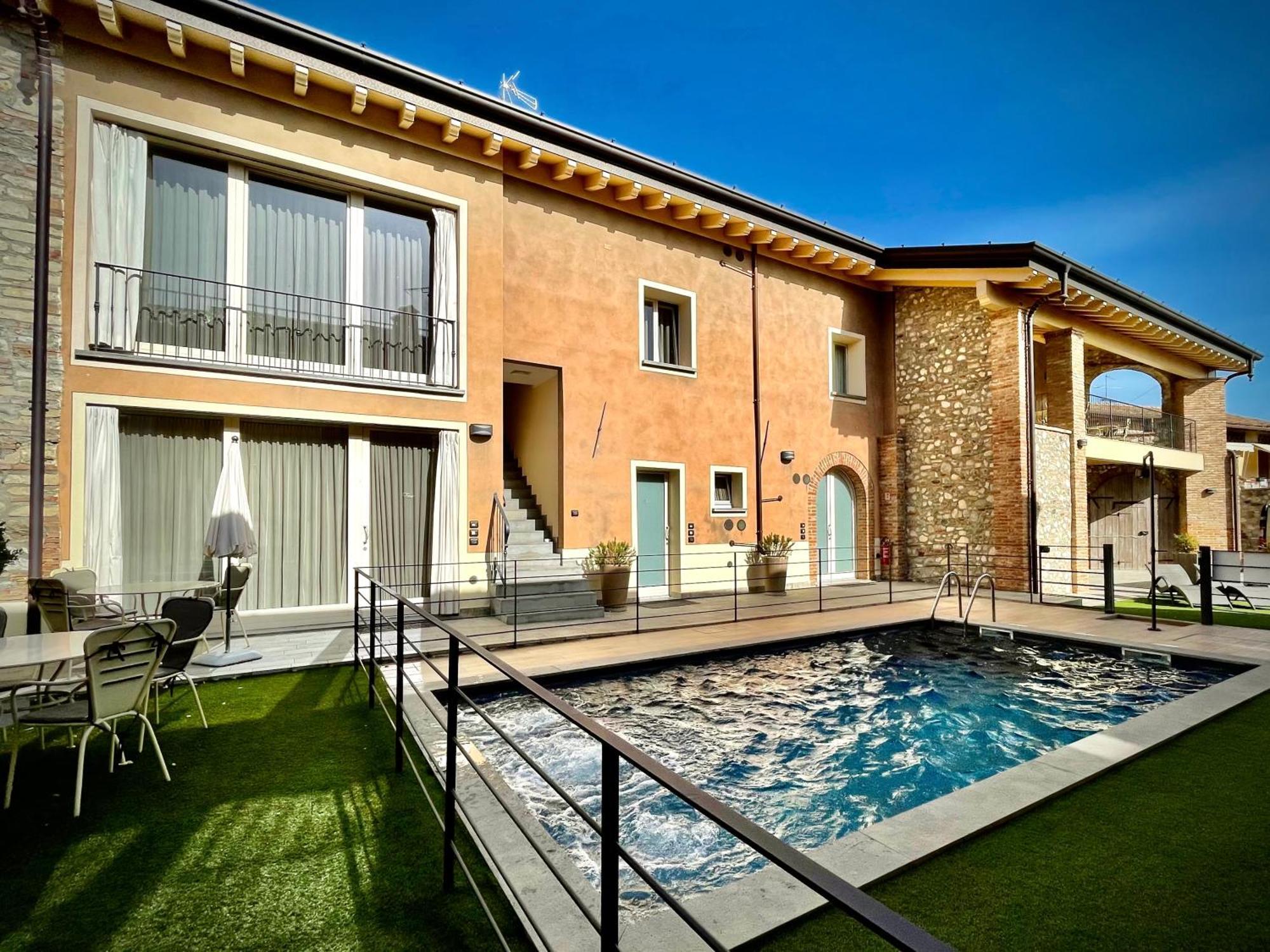 Villa Fontanelle Gardapartments 波尔佩纳泽德尔加尔达 外观 照片