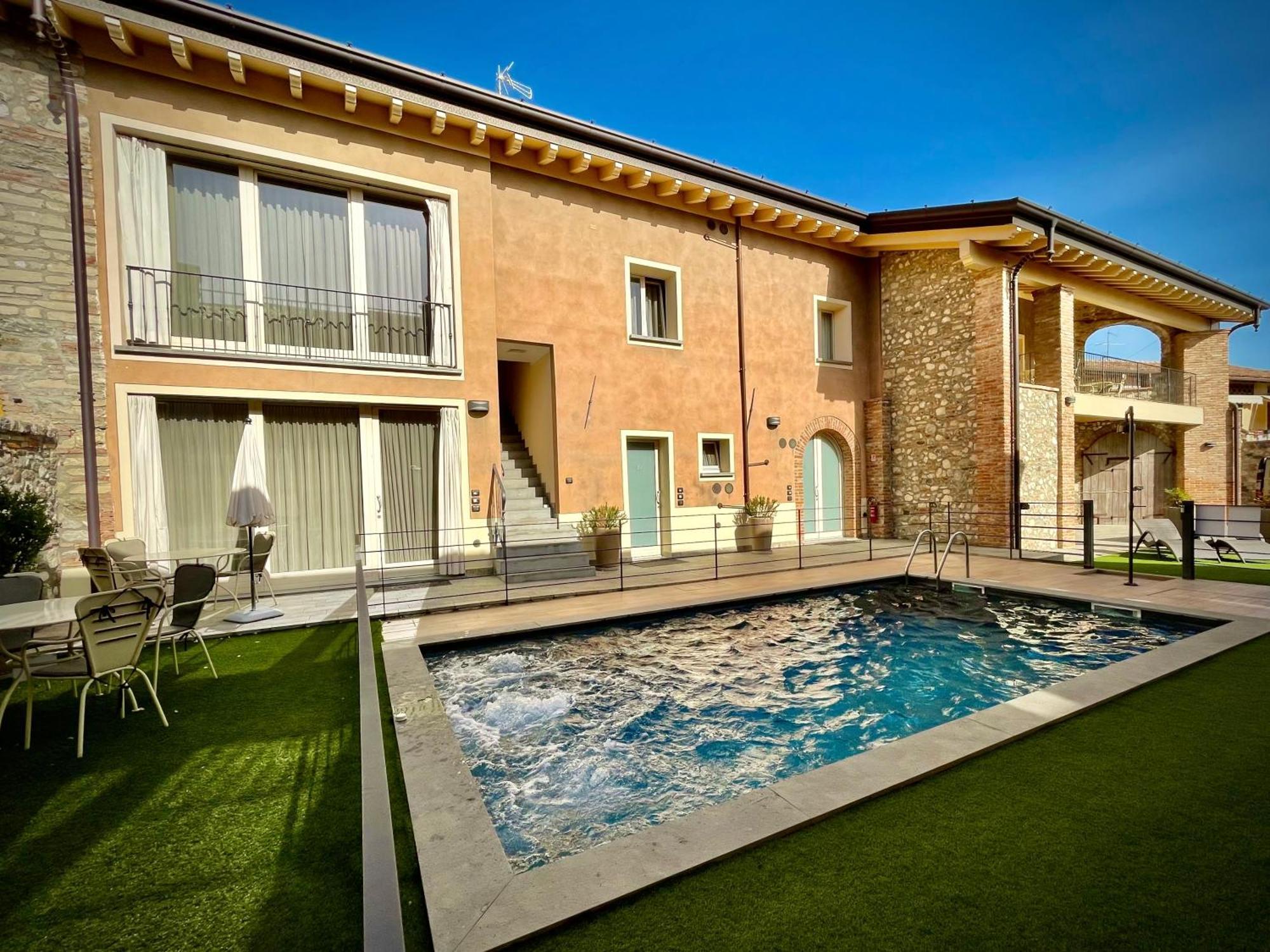 Villa Fontanelle Gardapartments 波尔佩纳泽德尔加尔达 外观 照片